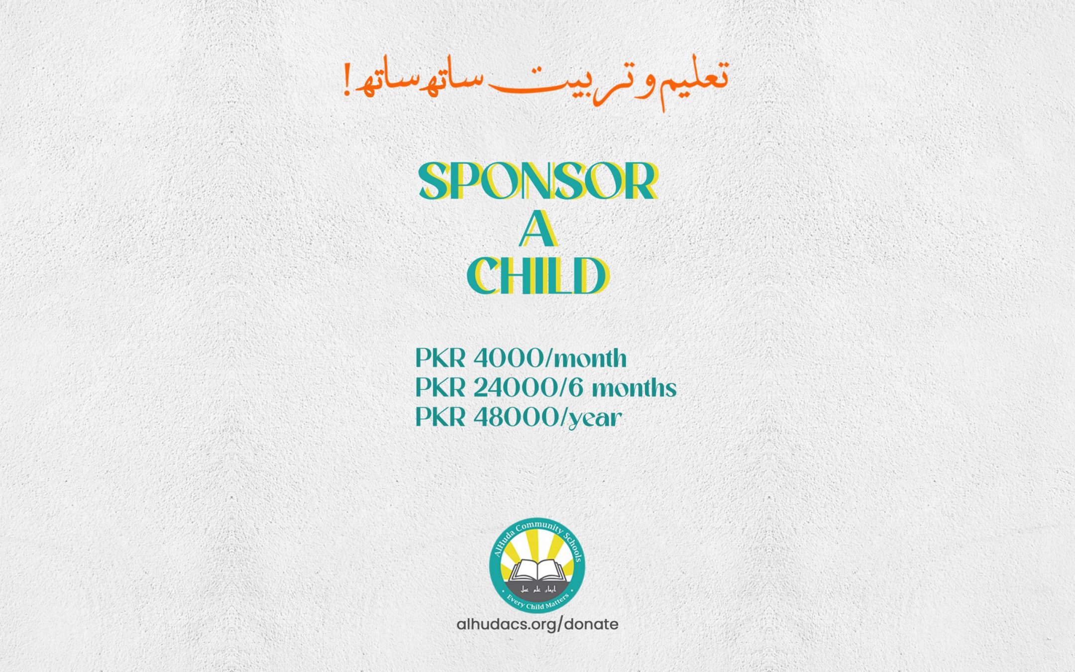1. Sponsor A Child
